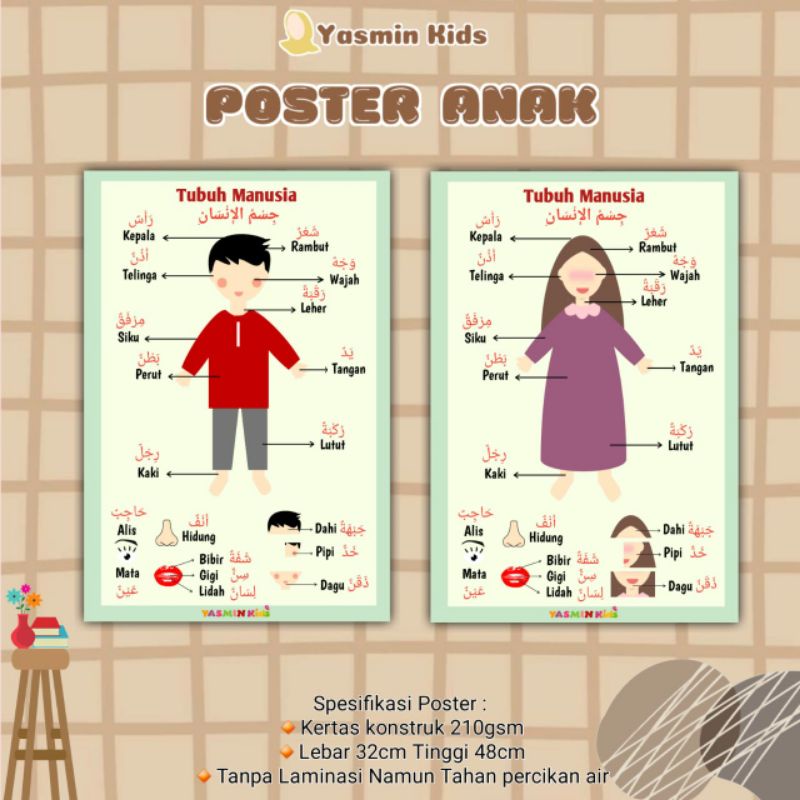 

poster edukasi anak, bayi TK SD