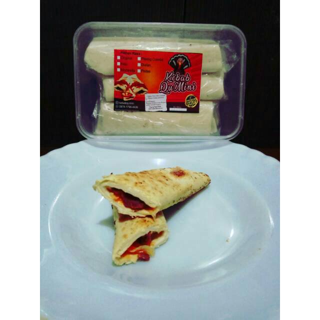

Kebab Daging Sapi Isi 5 pcs