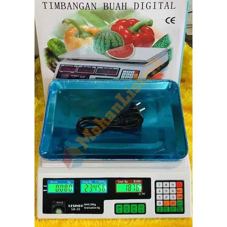 Timbangan Digital Meja Dapur / Timbangan Laundry Buah 40kg 40 KG