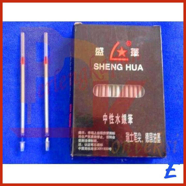 

Silver Pen Kulit SHENGHUA Refill Penanda Pola Bahan Leather Marker