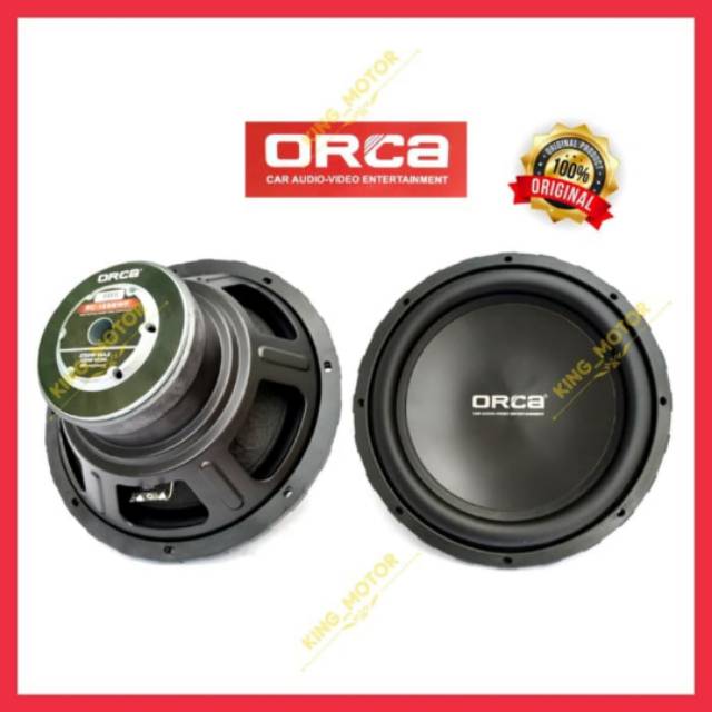 Subwoofer 12 Inch Single Coil ORCA RC-1268WF/RC1268WF