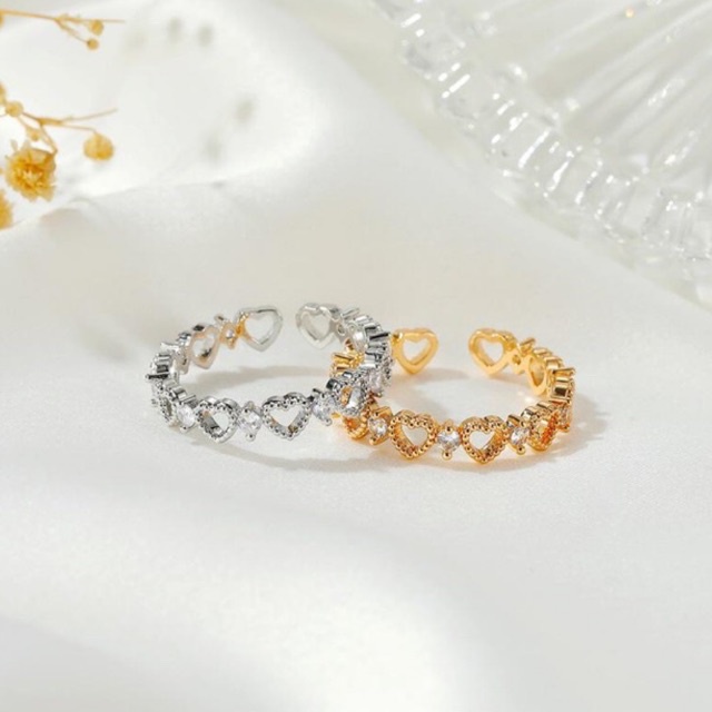 Cincin wanita fashion korea anti karat PJC0030