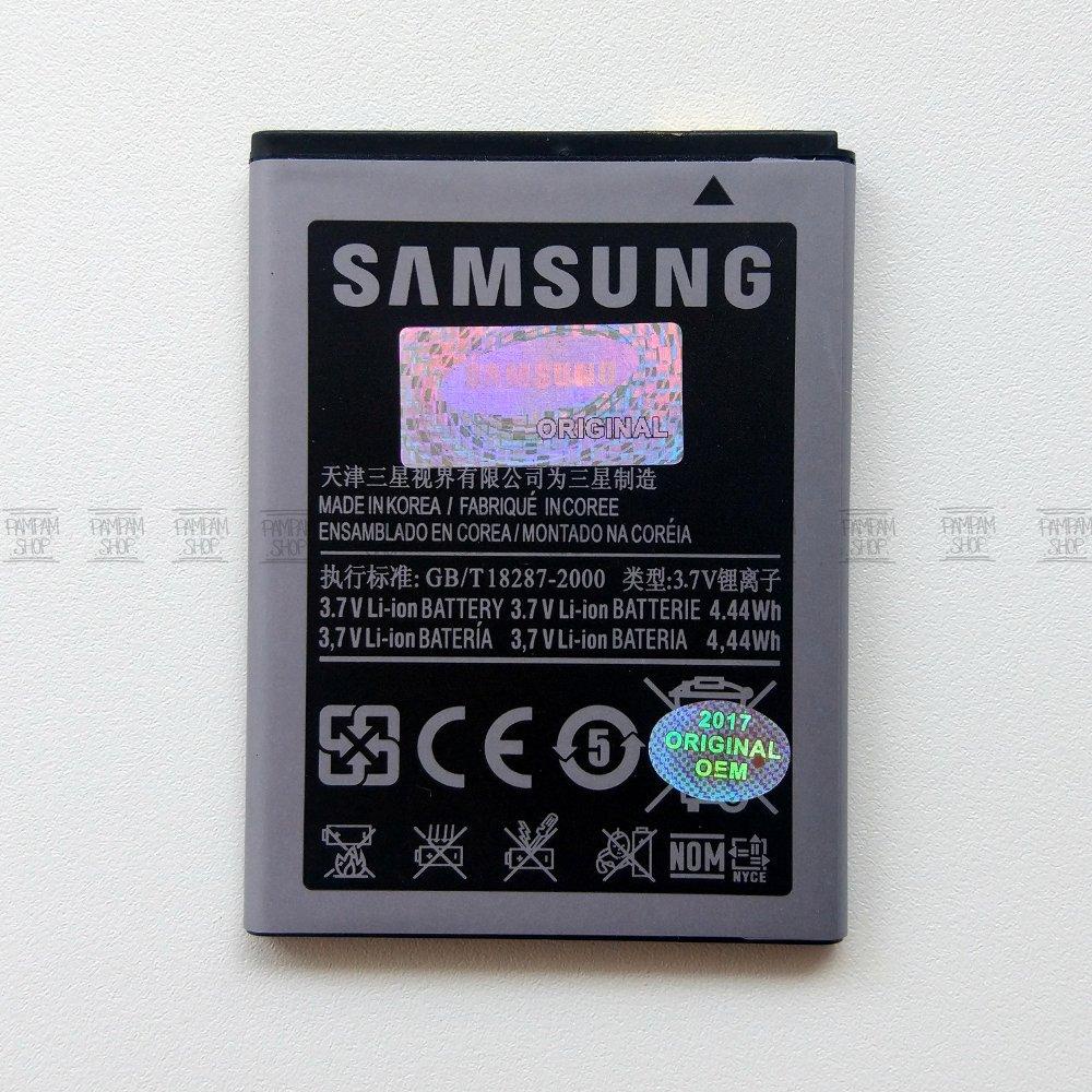 Baterai Handphone Samsung Galaxy Y Young 1 Chat S5360 B5330 Original OEM 100% Battery Batrai Batre HP S 5360 B 5330 SEIN ORI