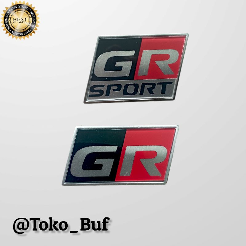 Emblem GR Sport Toyota / Logo Emblem GR Toyota