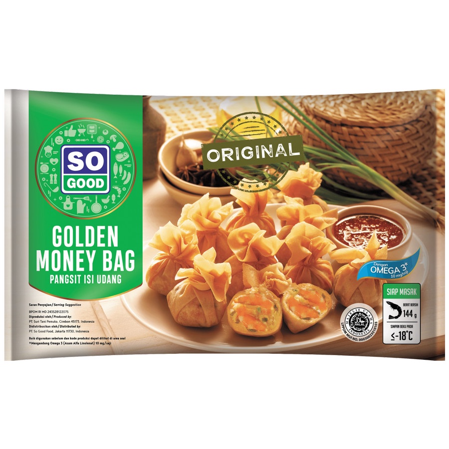 

So good golden money bag 144 gr