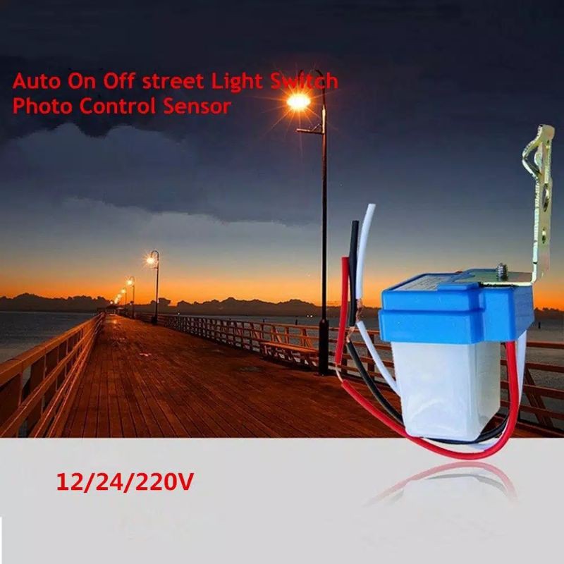 sensor cahaya lampu otomatis siang malam