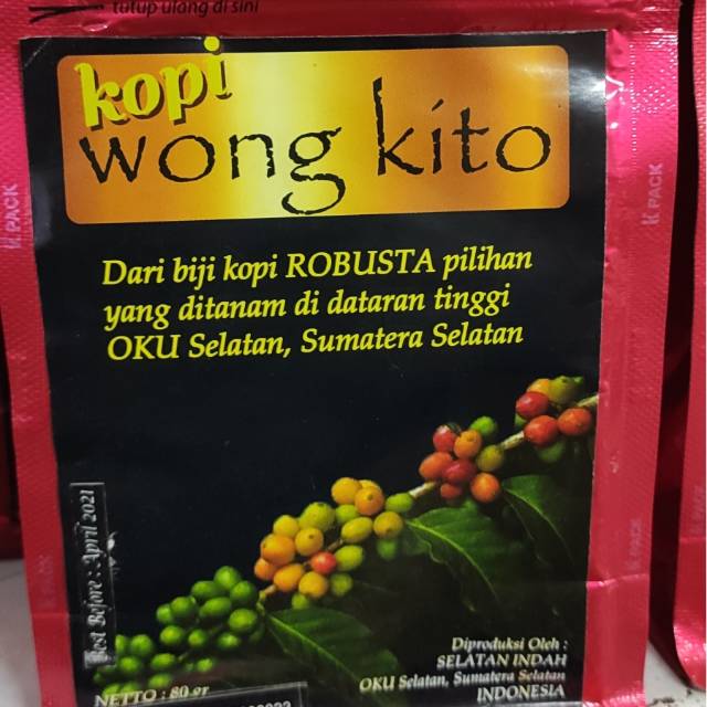 

Kopi Wong Kito Galo Palembang OKU Robusta