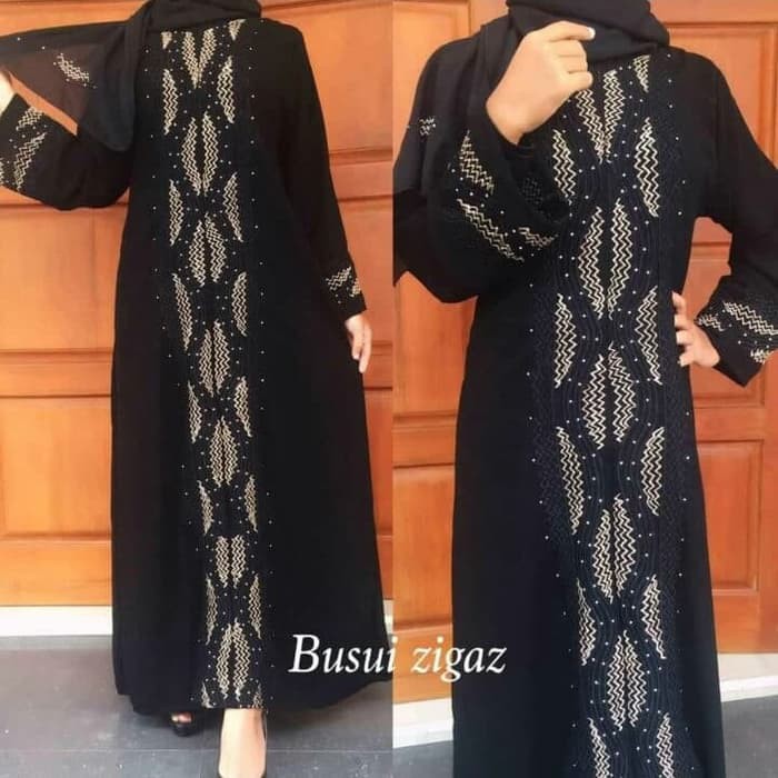 Abaya Bordir Busui Zigas