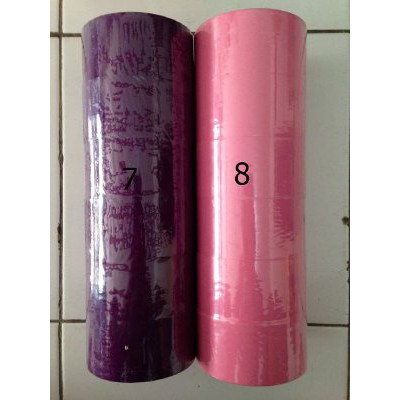 

[Stok Ready] Lakban Plastik Warna Warni 2 inch