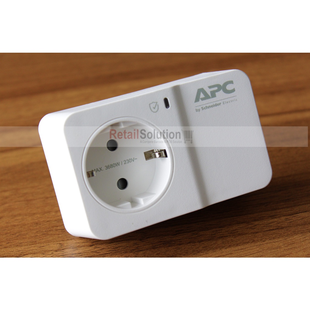 Stopkontak Socket Colokan Listrik Anti Petir - APC PM1WGR / PM1W-GR