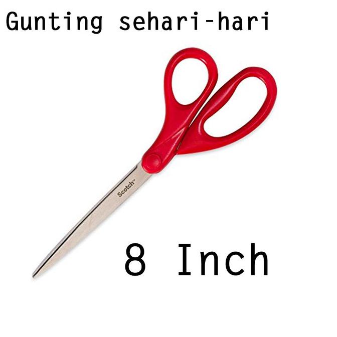 

Diskon 3M 1408 Scotch Gunting besar Pemotong kertas Scissor 8 Inch Diskon