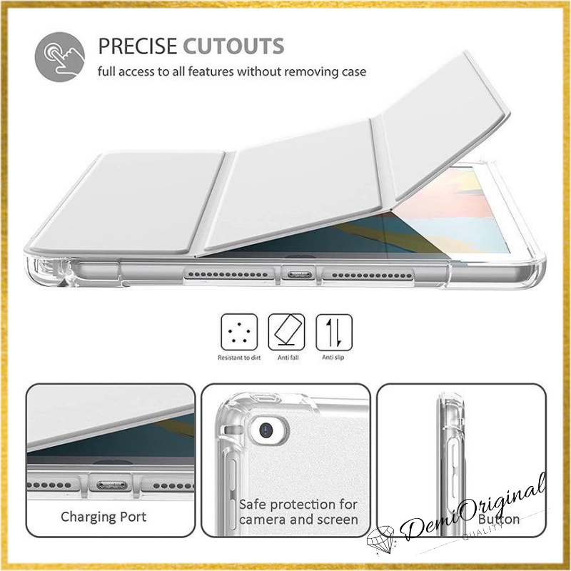 Smart Case iPad Gen 7/8/9/10 10.2 Air 3 10.2 / 4 10.9 Mini 6 Flip Pencil Slot Protective Slim Case Auto Wake Sleep