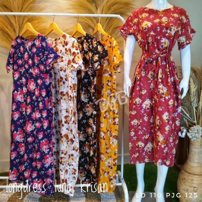 (daster bali) Long Dress Luna