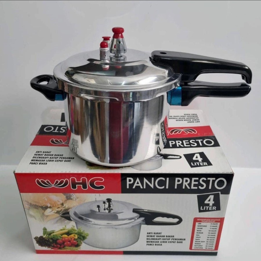 Panci Presto HC 4 Liter / Panci Presto Stainless Steel / Panci Presto Happy Call