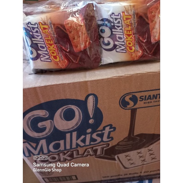 Go Malkist Coklat renceng isi 10 pcs