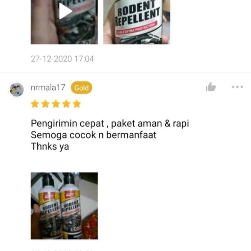 ZERONE RODENT RAPPELENT OBAT PENGUSIR TIKUS PADA MESIN MOBIL ,RUMAH,GUDANG MURAH BERKUALITAS SUPER Zerone Japan