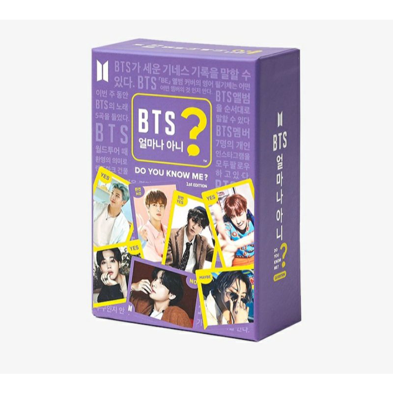 [READY STOCK] BTS Do You Know Me? 1st BTS edition