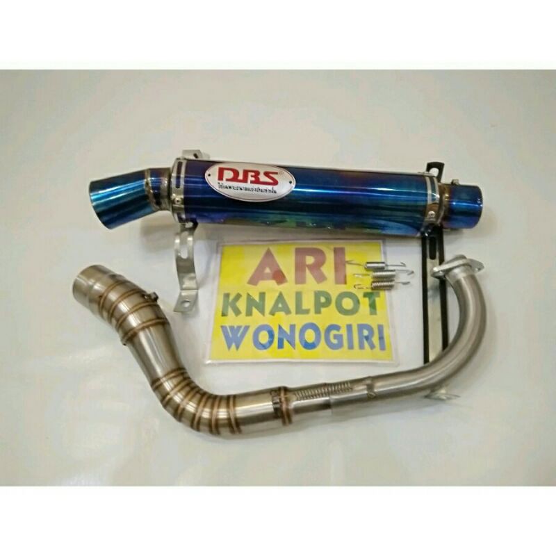 knalpot DBS silencer knalpot bluemoon metic Mio soul GT Beat Scoopy Genio Vario
