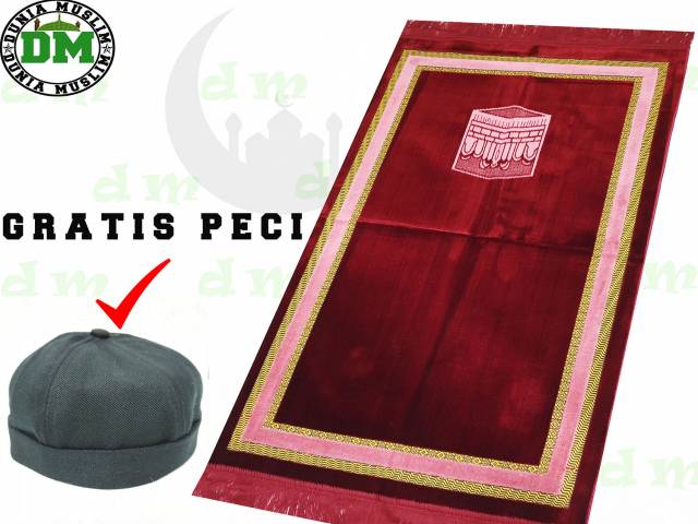 Sajadah Turki Turkey Halus Tebal Empuk Besar 70x110 Perlengkapan Sholat