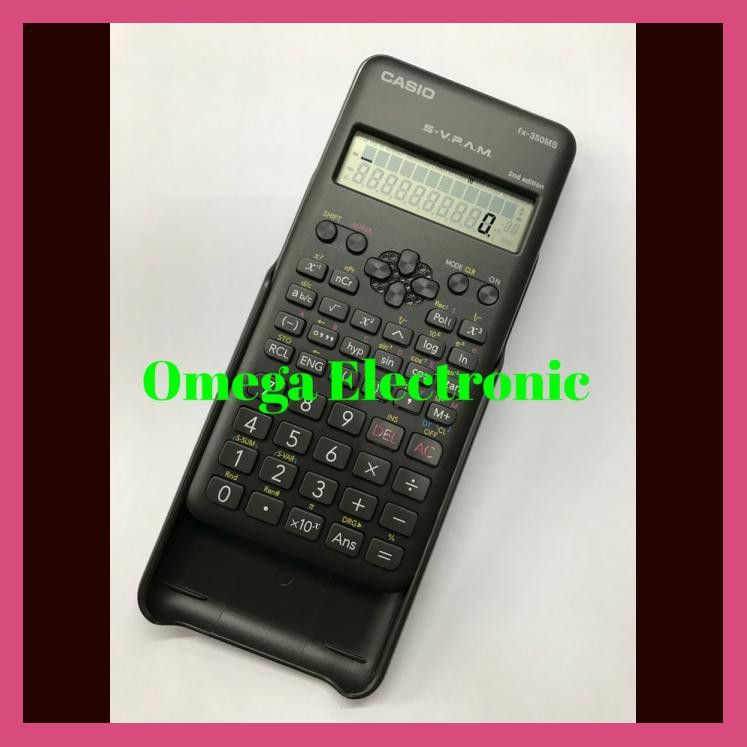 

CASIO FX-350MS - SCIENTIFIC KALKULATOR SEKOLAH CALCULATOR KULIAH