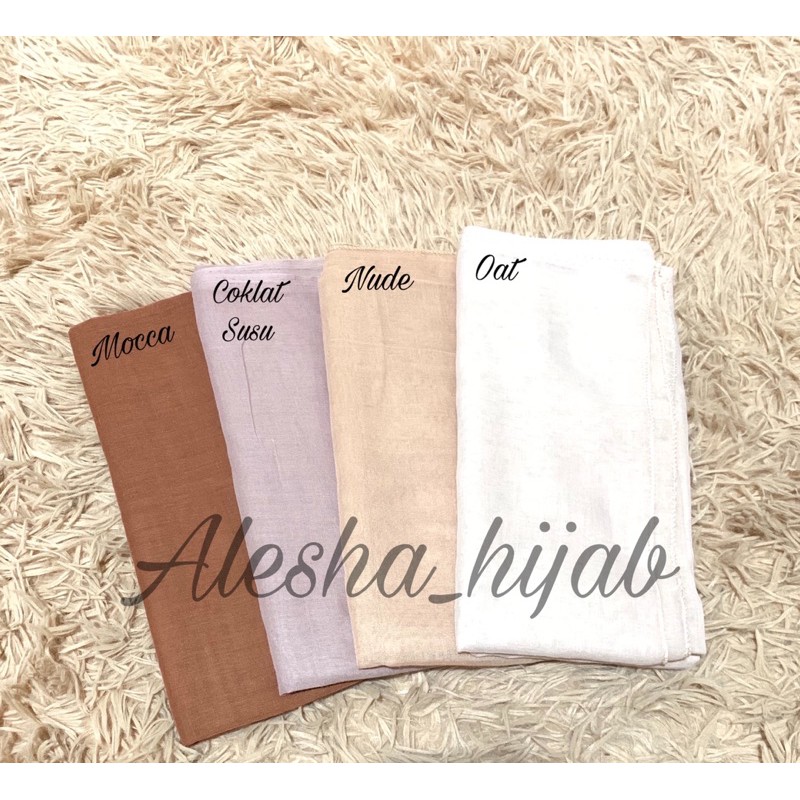 Segi Empat Paris | Jilbab Paris | Hijab Paris | Kerudung Paris Polos Premium-1