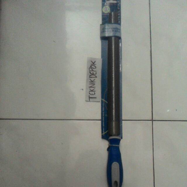 Kikir kayu 12 inch  kikir besi bulat high carbon steel file half c-mart