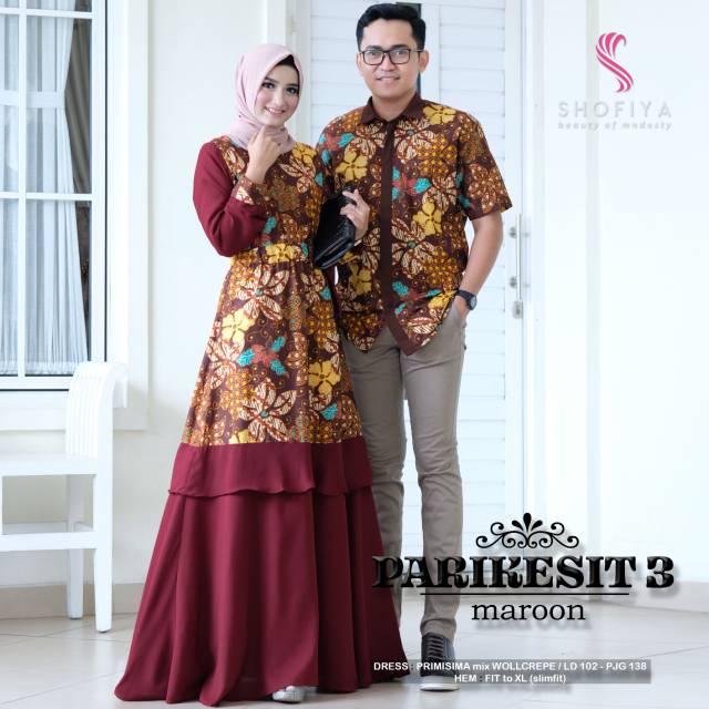 PARIKESIT COUPLE BATIK SARIMBIT VOL. 3 ORIGINAL SHOFIYA
