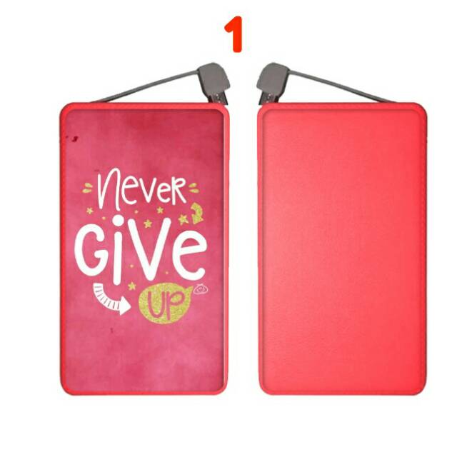 Powerbank pb veger 10000mah quotes design custom