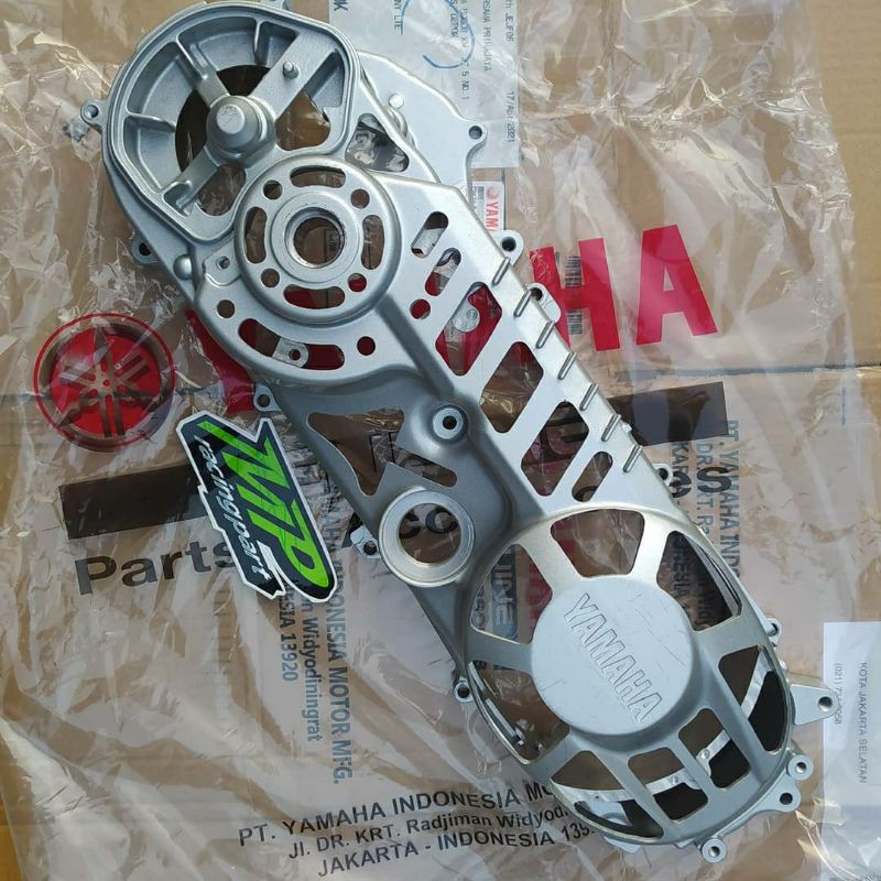 bak blok block cover cvt nouvo nuvo mio custom bubut coak bahan baru original yamaha