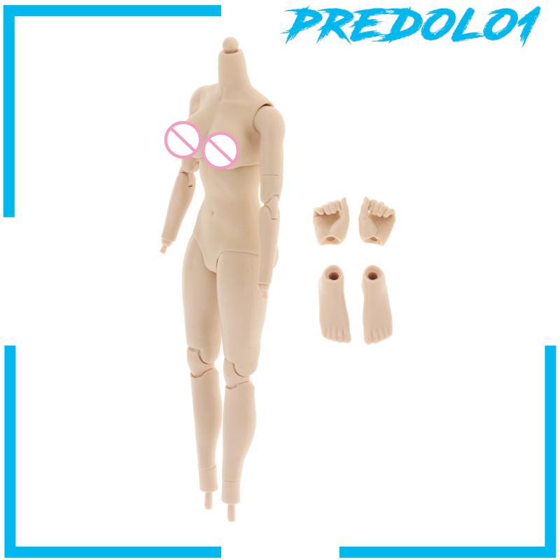 [PREDOLO1]1/6 Female Action Figure 12&quot; Body Seamless Body Doll Model