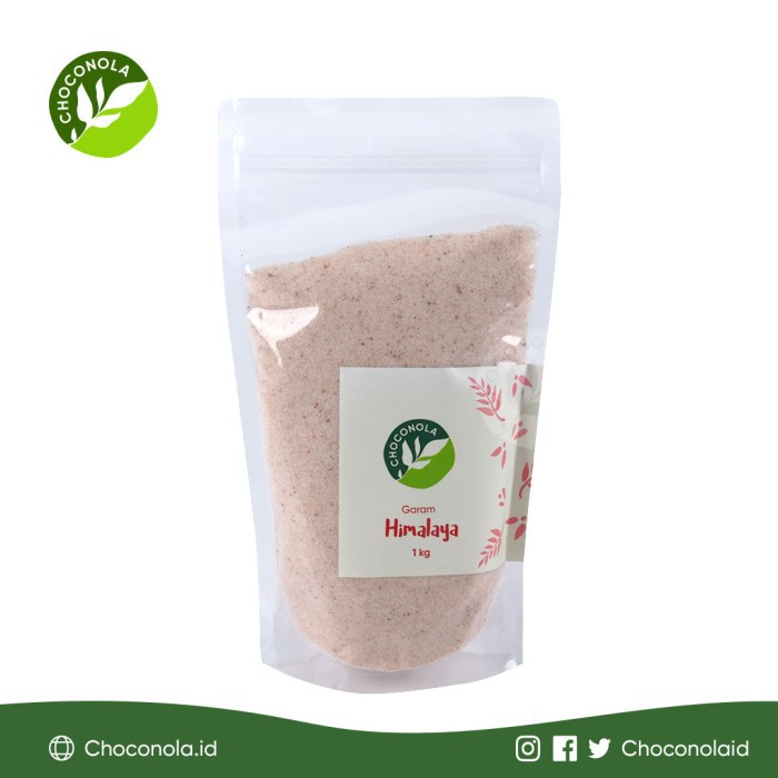 

Spesial himalayan pink salt 1kg (garam himalaya 1 kg) Choconola Murah