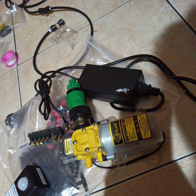 [best Seller] Shell Pompa Air High Preasure Car Washing Water Diaphragm Pump