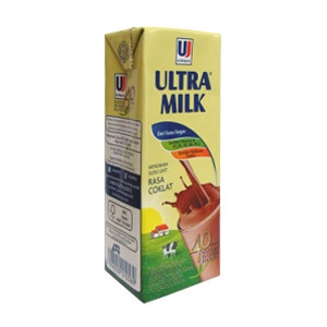 

ULTRA SUSU UHT STERIL SLIM COKLAT TPK 200mL