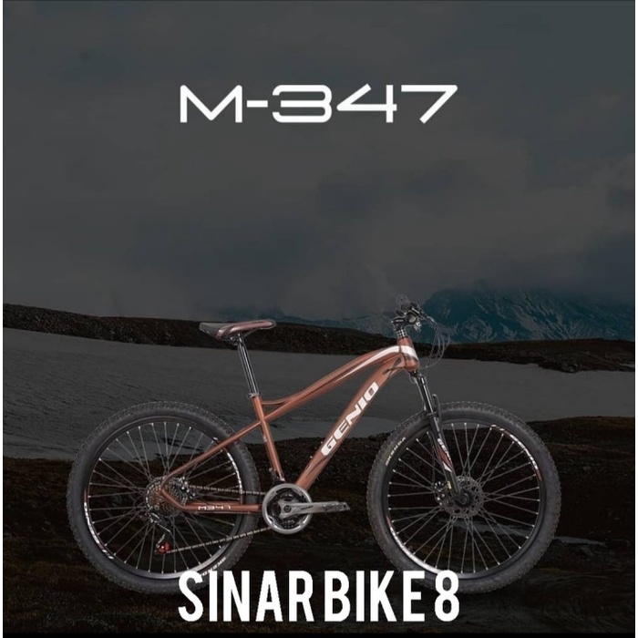 Sepeda Gunung 27,5 Inch MTB GENIO M 347 BY UNITED 24 Speed