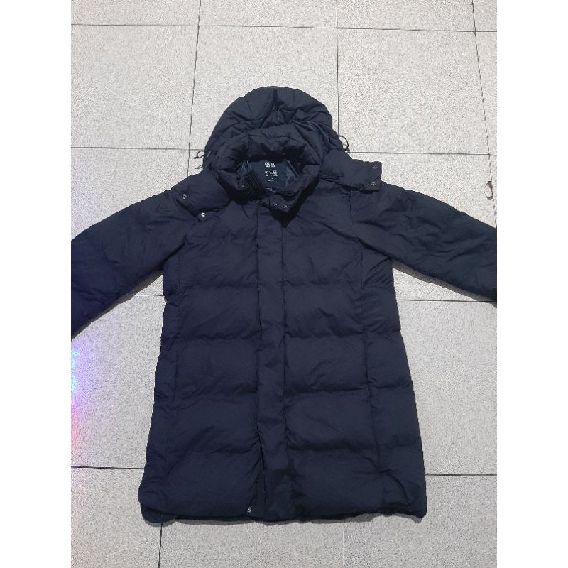 Jaket Bulu Angsa Pria Second Hitam