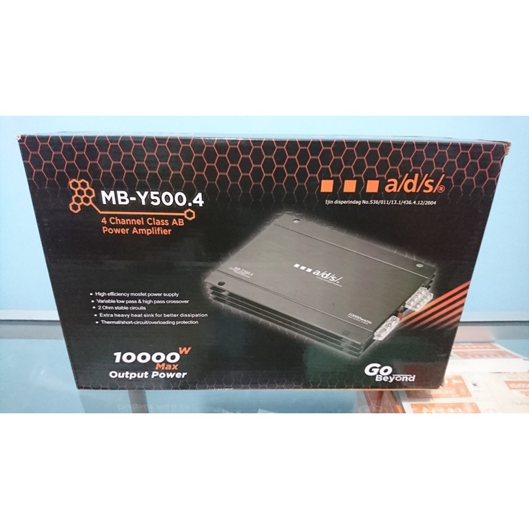 POWER MOBIL ADS 10.000W POWER SUPER MBY500.4