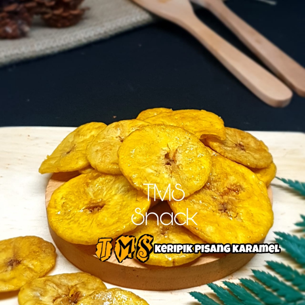 

TMS Snack Keripik pisang karamel 125 gram EXP aman