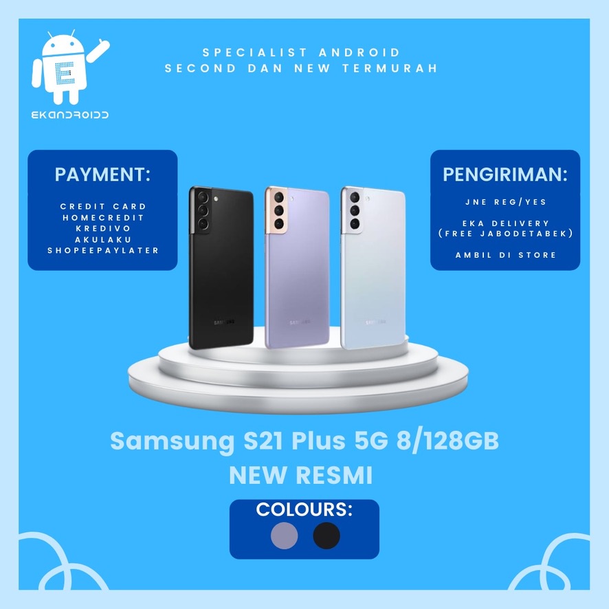 Samsung S21 PLUS 5G 8/128GB NEW RESMI