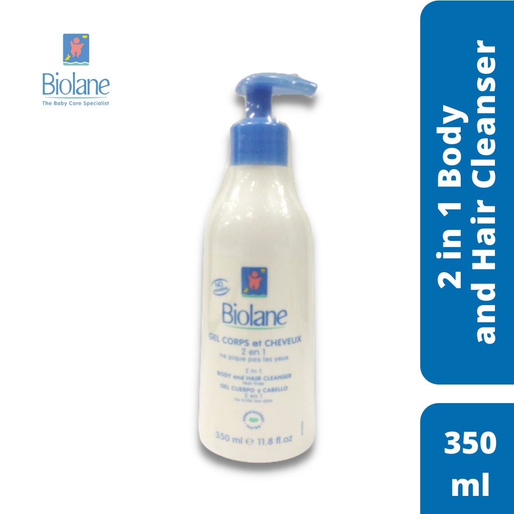 Biolane 2 in1 body &amp; hair Cleanser 350ml