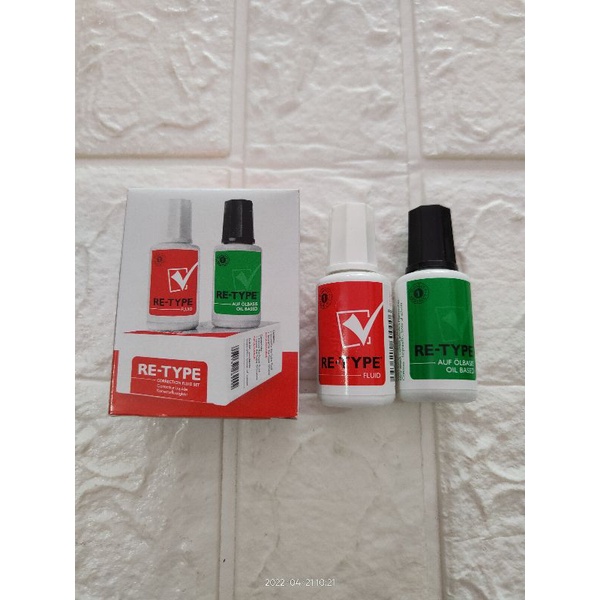 

1Set!! Correction fluid/correction tape/tip-ex cair/tipex cair/correction fluid retype