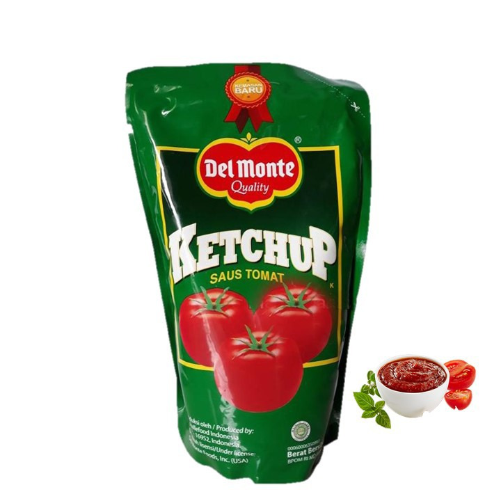 Delmonte Saus Tomat Ketchup Pouch 1000 gr