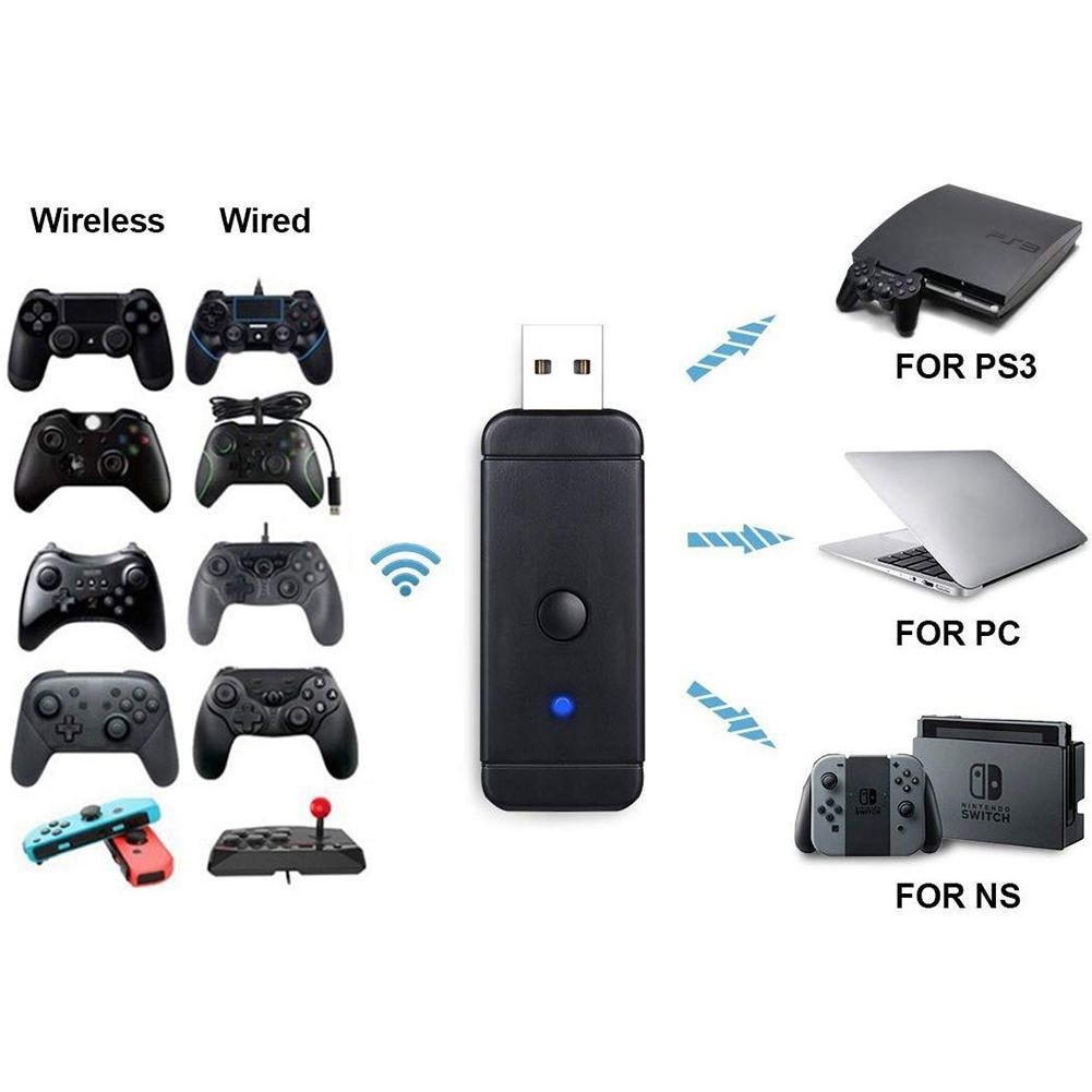 use wired switch controller on pc