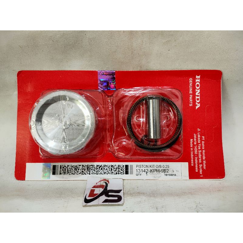 piston Honda Supra x 125 karisma Kirana kph OS.25 piston ukuran 25