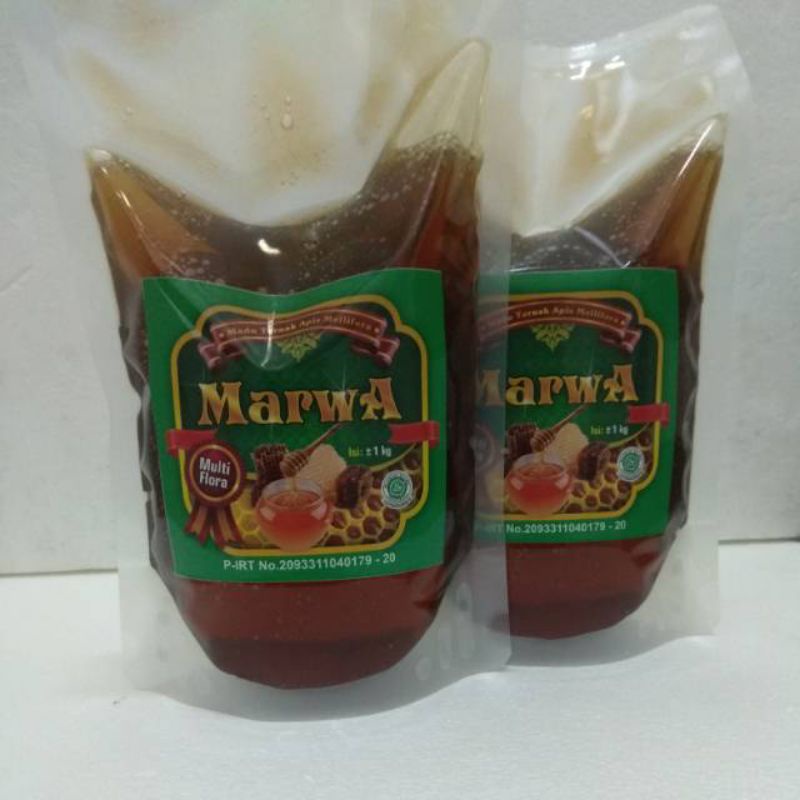 

Madu MARWA Refil 1 Kg Al Ghuroba