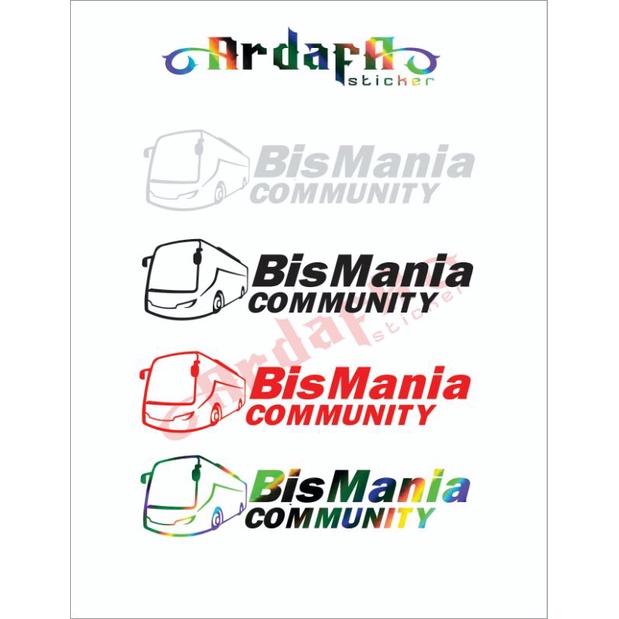 Sticker Bis Manis stiker Cutting