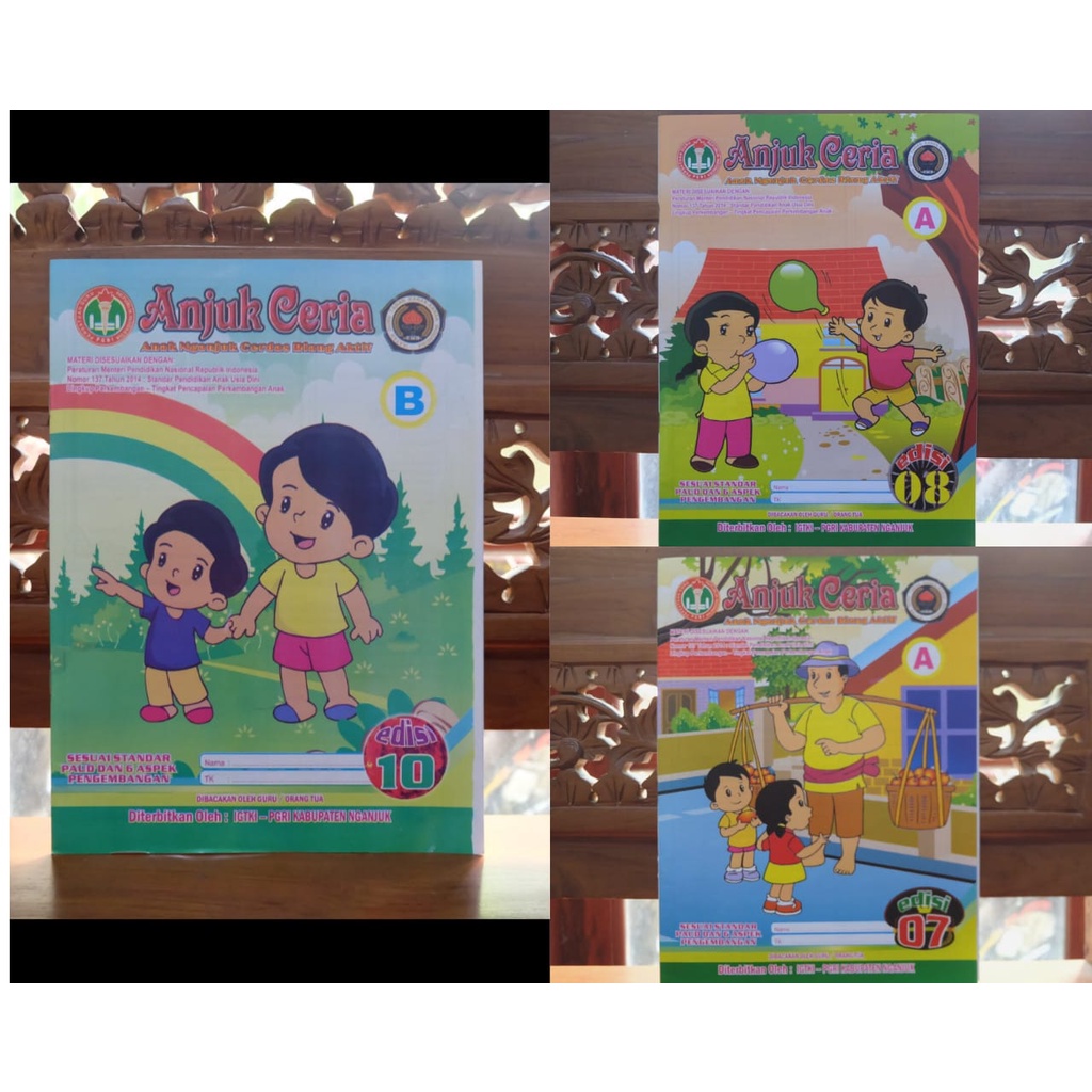 

ANJUK CERIA - Buku Aktivitas Anak Sesuai Standar Paud dan 6 Aspek Lainnya