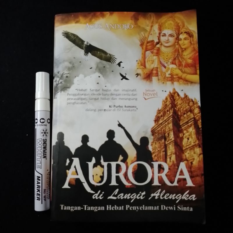 buku novel / aurora di langit alengka