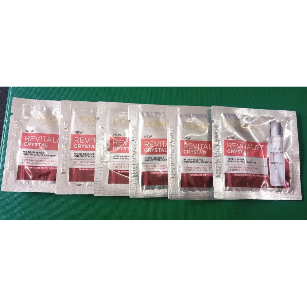 (HADIAH LOREAL !!!) REVITALIFT CRYSTAL MICRO ESSENCE SACHET 2 ML @MJ