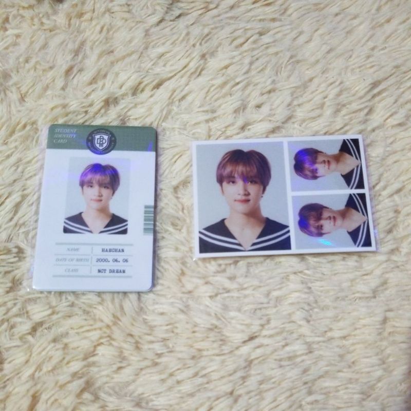 ID PHOTO + ID CARD B2S HAECHAN SET