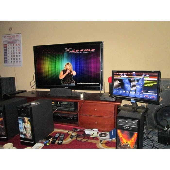 TERLARIS Software Karaoke Support Dual Screen Original